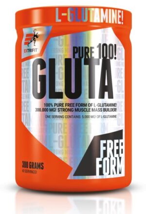Gluta Pure 100 L-Glutamine - Extrifit  300 g Extrifit www.ampera.sk