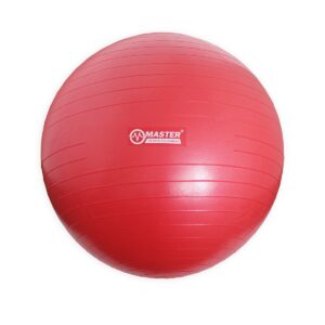 Gymnastická lopta MASTER Super Ball priemer 75 cm - červená MASTER www.ampera.sk