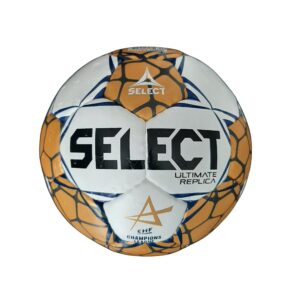 Hádzanárska lopta SELECT HB Ultimate replica EHF Champions League 3 - bielo-zlatá SELECT www.ampera.sk