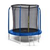KLARFIT Jumpstarter, trampolína, 2,5 m Ø, sieť 120 kg max., 195 cm Ø skákacia plocha Ampera.SK