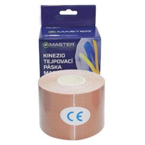 Kineziologická tejpovacia páska MASTER 5 cm x 5 m - telová MASTER www.ampera.sk