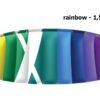 Kite komorový CROSS Air rainbow - veľ. 1