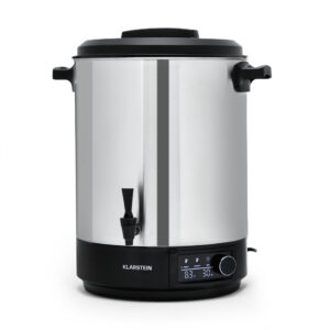 Klarstein Abbey 40, zavárací hrniec, dávkovač nápojov, 40 l, 100 °C, 180 min, nehrdzavejúca oceľ Ampera.SK