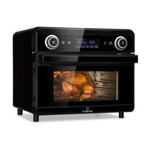 Klarstein AeroVital Jumbo 3 v 1, teplovzdušná fritéza, toaster, dehydrátor, 1550 W, 18 l Ampera.SK