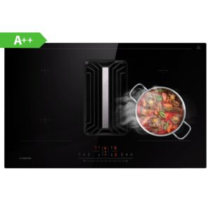 Klarstein AirJet 83, Down Air System, indukčný sporák + DownAir-digestor, 754 m³/h, A Ampera.SK