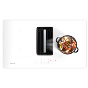 Klarstein AirJet 90 Down Air System, indukčný sporák + DownAir-digestor, 10000 W, 750 m³/h, Boost Ampera.SK