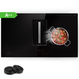 Klarstein AirJet 90, Down Air System, indukčný sporák + DownAir-digestor, 754 m³/h, A Ampera.SK