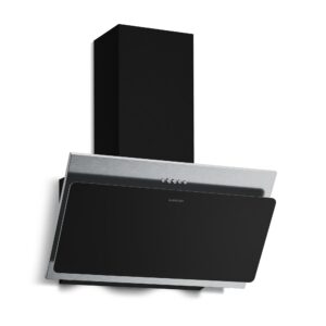 Klarstein Alessia šikmý digestor | režim odsávania vzduchu a recirkulácie | nehrdzavejúca oceľ | 404 m³/h | 60 cm Ampera.SK