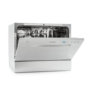 Klarstein Amazonia 6, umývačka riadu, 1300 W, na 6 súprav riadu, energet. trieda F, 49 dB, tlačidlové ovládanie Ampera.SK