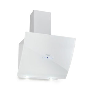 Klarstein Annabelle 60, digestor, 60 cm, nástenný, 595 m³/h, dotykový panel, sklo, biely Ampera.SK