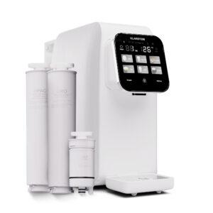 Klarstein AquaLine 3L, čistička vody, 5-stupňová filtrácia, objem 3 l, 6 teplôt vody, biela Ampera.SK