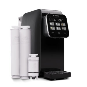 Klarstein AquaLine 3L, čistička vody, 5-stupňová filtrácia, objem 3 l, 6 teplôt vody, čierna Ampera.SK