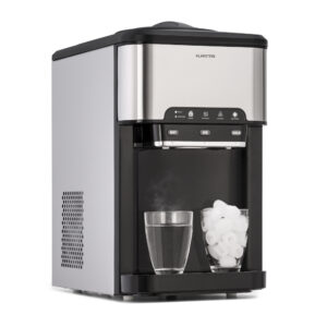 Klarstein Aqueous, výrobník ľadu 3 v 1, kocky ľadu, 20 kg/24h, dávkovač vody: horúca a studená Ampera.SK