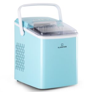 Klarstein Arctic Porter, výrobník ľadu, kužeľovité kúsky ľadu, 12 kg/24 h, nehrdzavejúca oceľ Ampera.SK