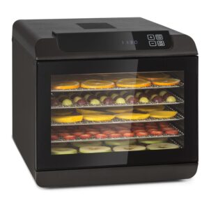Klarstein Arizona Jerky, sušička ovocia, 500 W, 35-70 °C, digitálny dotykový displej, čierna Ampera.SK