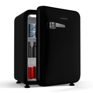 Klarstein Audrey Evo mini chladnička, 68 l, retro dizajn, tichá, kompaktná, 3 farby Ampera.SK