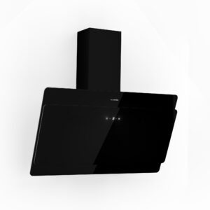 Klarstein Aurica 60, digestor, 60 cm, nástenný, 620 m³/h, LED, dotykové ovládanie, sklo, čierny Ampera.SK