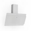 Klarstein Aurica 90, digestor, 90 cm, nástenný, 610 m³/h, LED, dotykové ovládanie, sklo, biely Ampera.SK