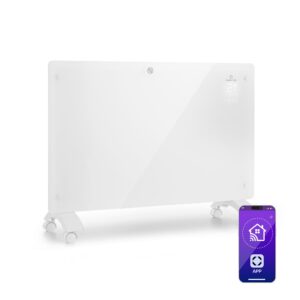 Klarstein Bansin Crystal Smart, konvektor, 1500 W, 5 - 50 °C, ovládanie cez aplikáciu Ampera.SK