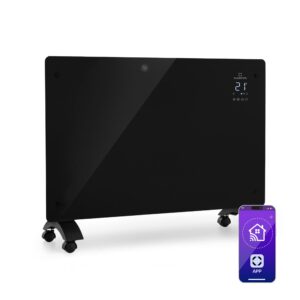 Klarstein Bansin Crystal Smart, konvektor, 1500 W, 5 - 50 °C, ovládanie cez aplikáciu Ampera.SK