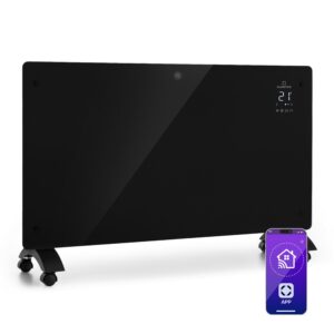 Klarstein Bansin Crystal Smart, konvektor, 2500 W, 5 - 50 °C, ovládanie cez aplikáciu Ampera.SK