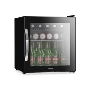 Klarstein Beersafe chladnička na nápoje so zrkadlovými sklenenými dverami | 44 x 48 cm | Vnútorné LED osvetlenie Ampera.SK