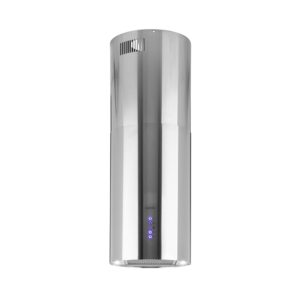 Klarstein Beretta, digestor, 35 cm, ostrovčekový, 650m³/h, LED, nehrdzavejúca oceľ Ampera.SK