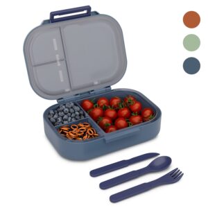 Klarstein Bunko, desiatový box, 3 priehradky, 3-dielny príbor Rozmery: cca 21 x 14,5 x 5,5 cm (Š x V x H) Ampera.SK