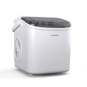 Klarstein Caldwell výrobník kociek ľadu, 12 kg kociek ľadu/deň, plne automatický, LED displej, jednoduché čistenie Ampera.SK