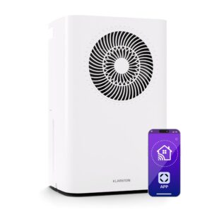 Klarstein CircleDry Smart 12 L odvlhčovač, 12 L/deň, 260 W, 25-30m², WiFi, časovač, filter Ampera.SK
