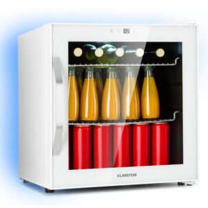 Klarstein Coachella 50 Smart, chladnička, 50 l, funkcia WiFi, podsvietenie, nehrdzavejúca oceľ. Ampera.SK