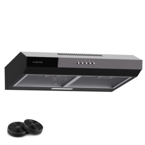 Klarstein Contempo 60, digestor, 60 cm, podskrinkový, 200 m³/h, LED, akryl, nehrdzavejúca oceľ Ampera.SK