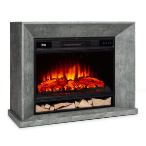 Klarstein Crater Lake, elektrický krb, 1900 W, LED technológia, diaľkové ovládanie Ampera.SK