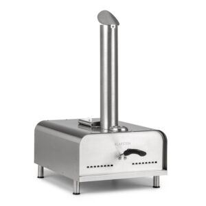 Klarstein Diavolo, peletová pec na pizzu, vrátane kameňa na pizzu, teplomer, nehrdzavejúca oceľ Ampera.SK