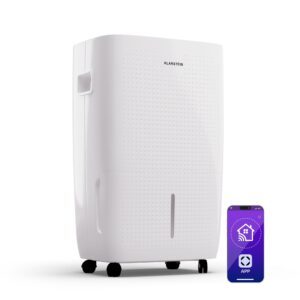 Klarstein DryFy Pro Connect Smart, Odvlhčovač vzduchu, WiFi, Kompresný, 60l/24h, 45-65m² Ampera.SK