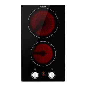 Klarstein EasyCook Domino, sklokeramická varná doska, 3000 W, otočný regulátor, čierna Ampera.SK