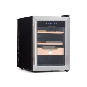 Klarstein El Presidente 37, humidor na cigary, 37 l, 2 zásuvky, 1 priehradka z cédrového dreva Ampera.SK