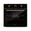 Klarstein Elizabeth, vstavaná rúra, retro dizajn, 6 funkcií, 50 – 250 °C, čierna Ampera.SK