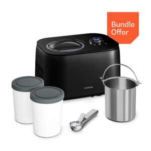 Klarstein FrostFusion zmrzlinovač, slushie a jogurtovač s kompresorom a príslušenstvom | 1 l | 100 W Ampera.SK