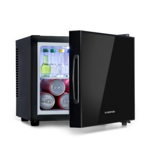 Klarstein Frosty, mini chladnička, 10 l, energet. trieda A, dvere so zrkadlovým sklom, čierna Ampera.SK