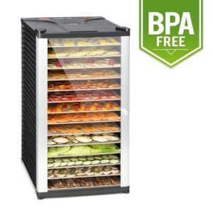 Klarstein Fruit Jerky 14, sušička ovocia, 1000 W, 30-70 °C, 14 poschodí, LCD displej Ampera.SK