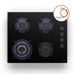 Klarstein Goldflame 4, plynová varná doska, 4 horáky Ampera.SK
