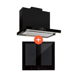 Klarstein Gourmet duo, digestor a indukčná varná doska, výkonné a moderné Ampera.SK