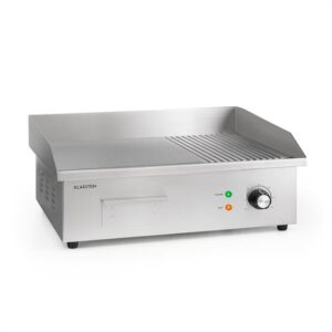 Klarstein Grillmeile 3000GR, elektrický gril, 3000 W, grilovacia platňa 54,5 x 35 cm, hladký/rebrovaný Ampera.SK