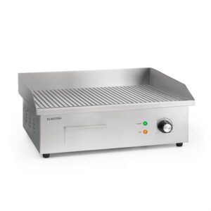 Klarstein Grillmeile 3000R, elektrický gril, 3000 W, grilovacia platňa 54,5 x 35 cm, rebrovaný Ampera.SK