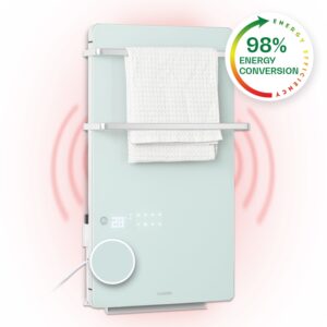 Klarstein Hot Spot Crystal Flow, ohrievač do kúpelne, 45 x 82 cm, 36 m², 2000 W, 5-40 °C, LED Ampera.SK