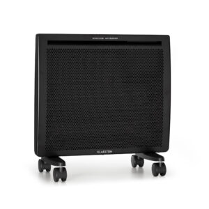 Klarstein Hot Spot Slimcurve Double Wave, konvektor, ohrievač 2 v 1, 1000 W, týždenný časovač, čierny Ampera.SK