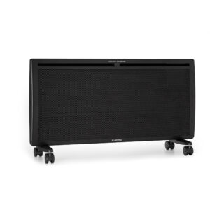 Klarstein Hot Spot Slimcurve Double Wave, konvektor, ohrievač 2 v 1, 2000 W, týždenný časovač, čierny Ampera.SK