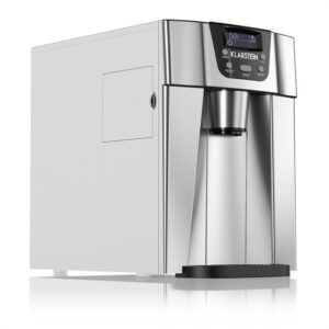 Klarstein Ice Volcano 2 GS, výrobník ľadu, 13 kg/24 h, zariadenie na výrobu ľadu, LED, strieborný Ampera.SK