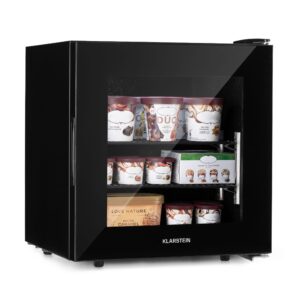 Klarstein IceAge 36, mraznička, 36 l, energet. trieda E, 2 úrovne, termostat, sklenená predná časť Ampera.SK